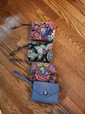 VERA BRADLEY WRISTLETS - SET OR INDIVIDUAL